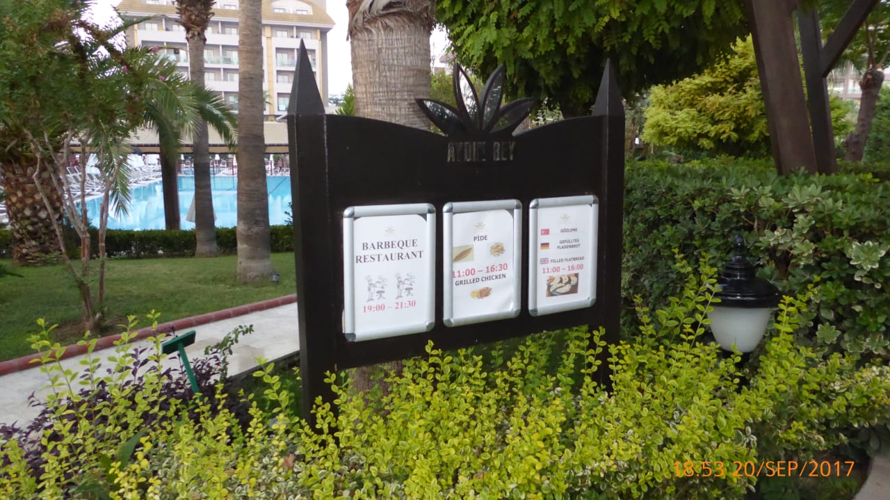 Gartenanlage Aydinbey Kings Palace & Spa