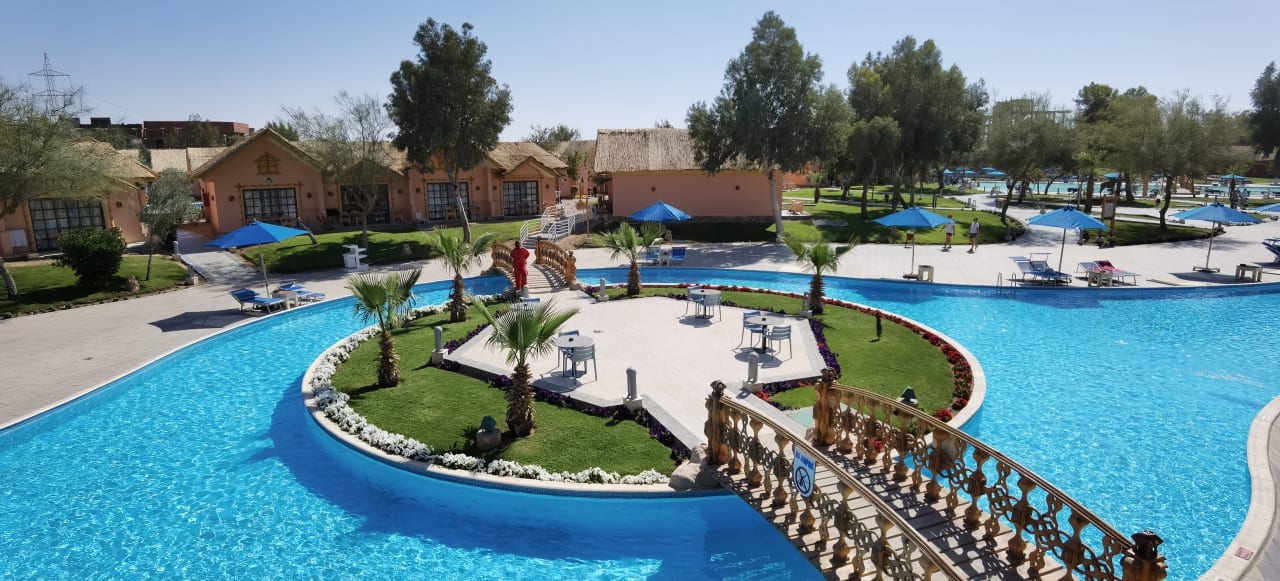 Gartenanlage Pickalbatros Jungle Aqua Park Resort - Neverland Hurghada