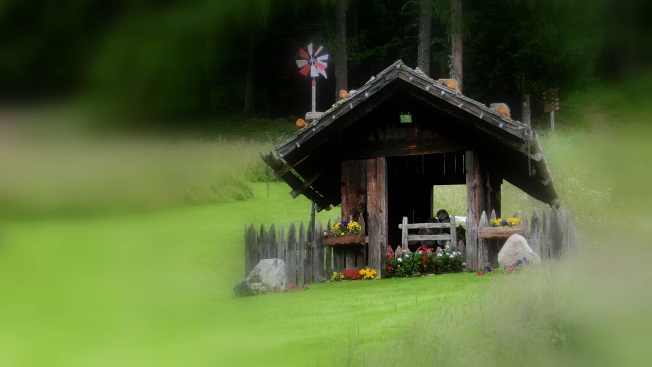 Gartenanlage  Chalet Almdorf Haidenberg