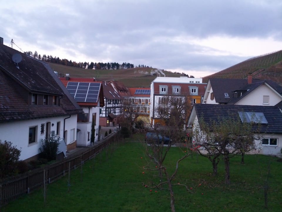 In der Mitte ist der neue Teil zu sehen Hotel Ritter Durbach