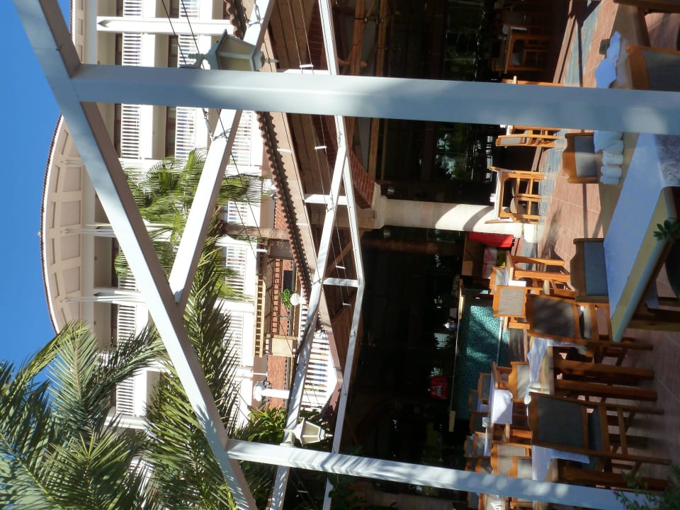 Außenbereich vom Restaurant Hotel Defne Garden