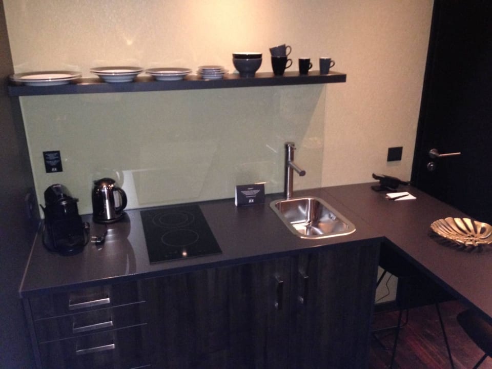 Küchenzeile im Appartement Hotel ZOE by AMANO