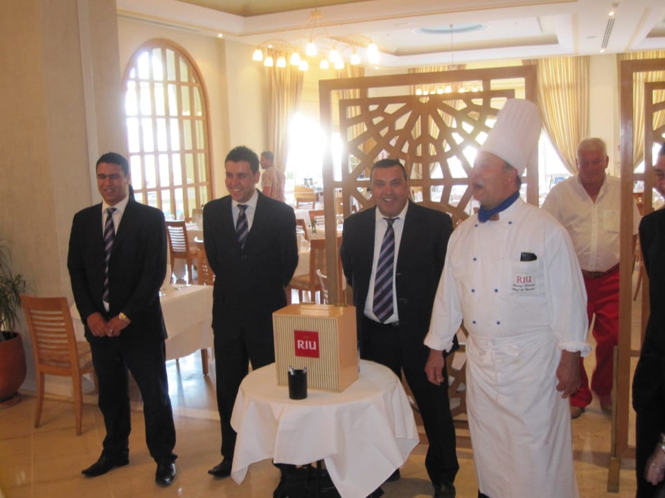 Täglicher Empfang zum Abendessen Steigenberger Marhaba Thalasso Hammamet