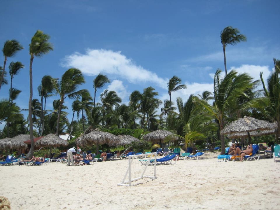 Strand vom Meer aus Grand Palladium Select Bávaro Resort & Spa