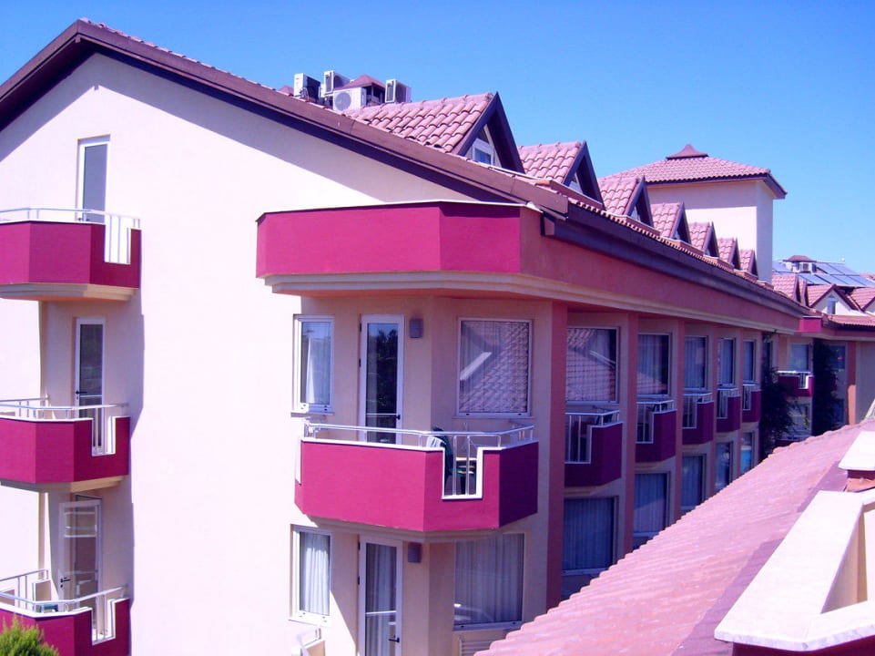 Blick vom Balkon Hotel Orfeus Park