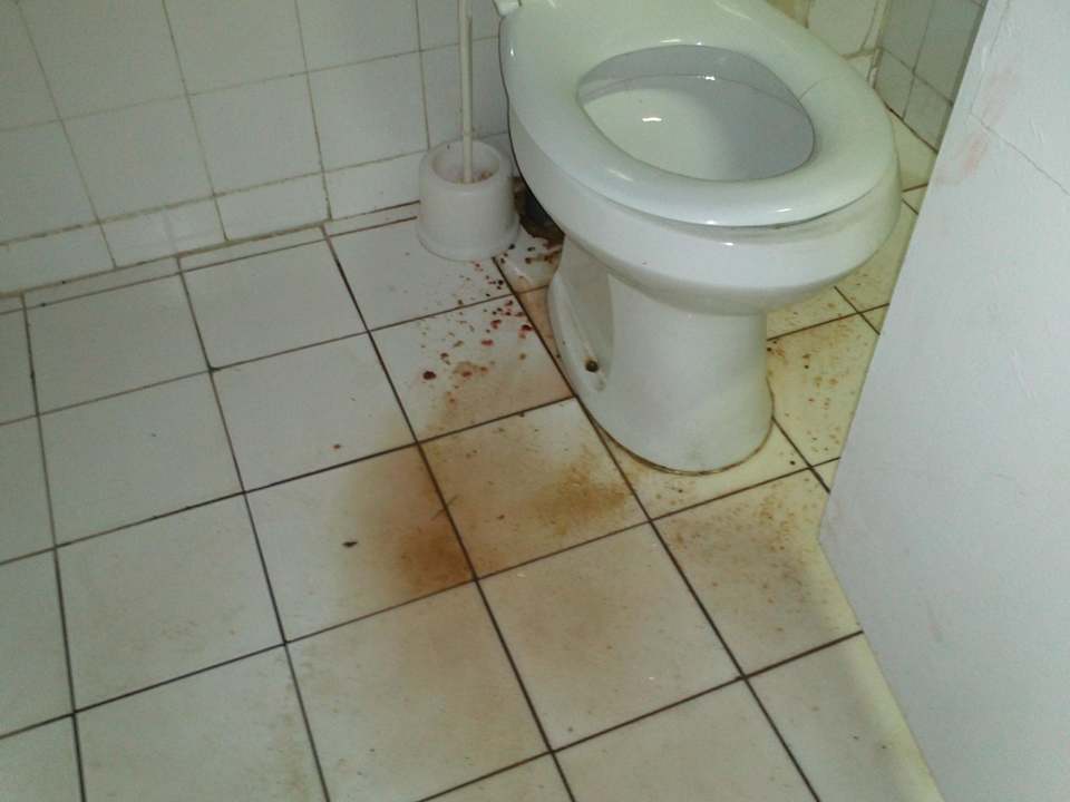 Und nochmal die Toilette Hotel Nesrine