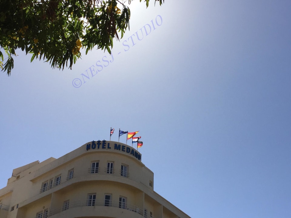 Hotel in Schiffsform Hotel Medano