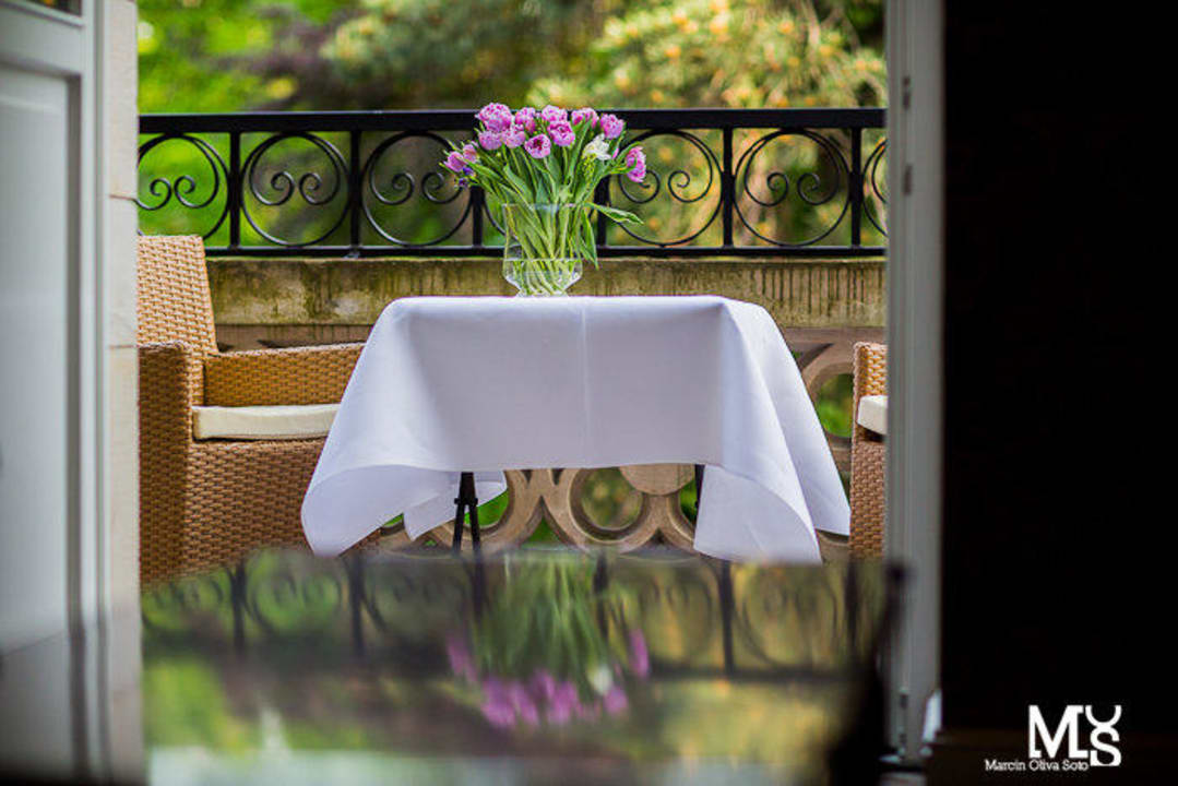 Balkon w apartamencie Dębowy Hotel|Event|SPA