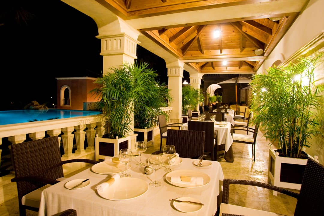 Capriccio Restaurant Terrace  (Italian Cuisine) Sanctuary Cap Cana - Adults only