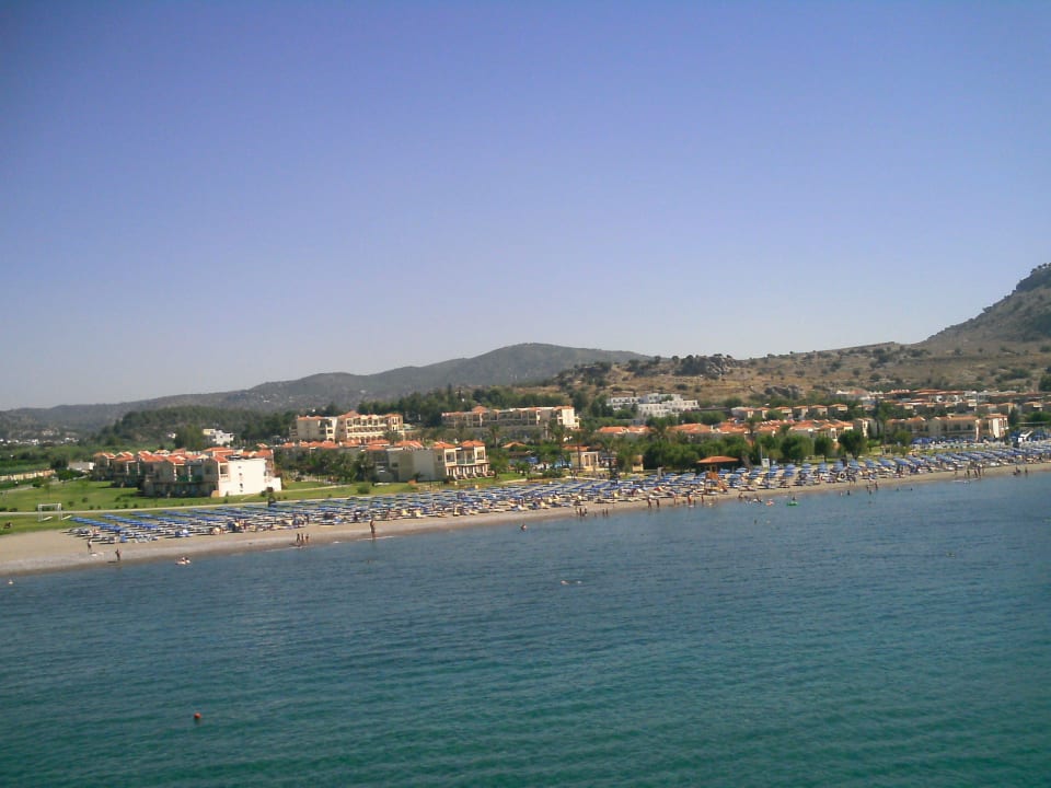 Hotel von oben Lindos Princess Beach Resort & Spa