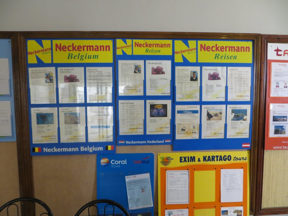 Die Info-Ecke von Neckermann El Mouradi Club Kantaoui