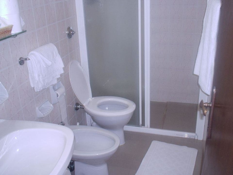 Dusche, WC Hotel Galassia Suites & Spa