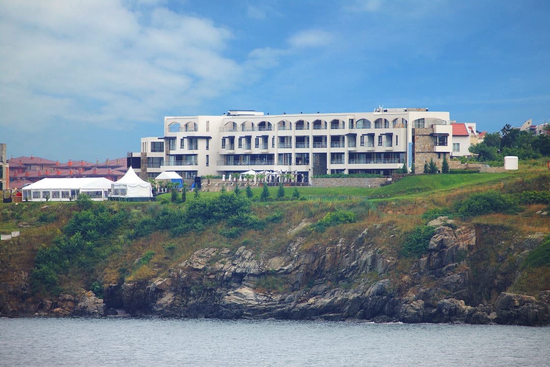 Вид с моря Ofir Luxury Apartments