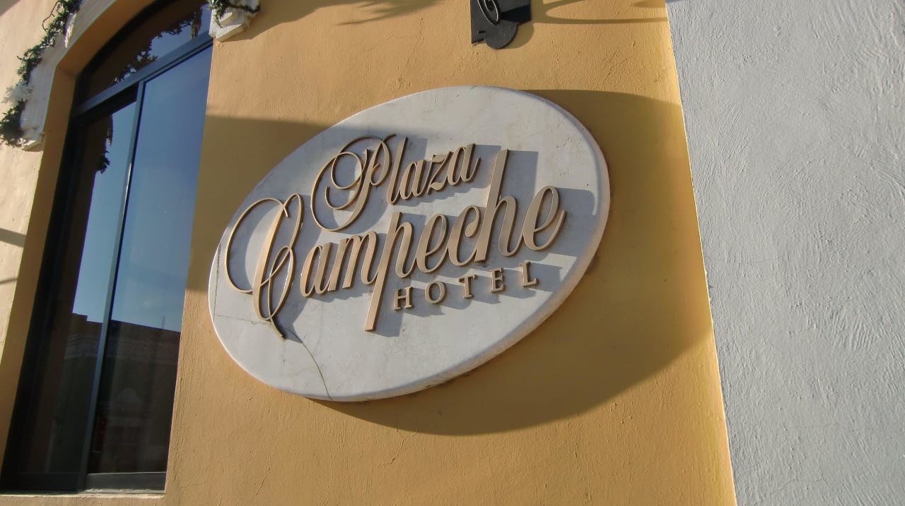 Hotelschild Hotel Plaza Campeche