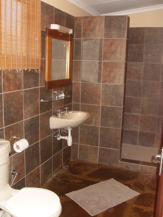 Badezimmer Kalahari Anib Lodge