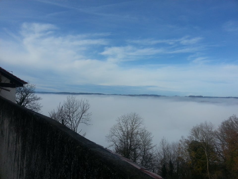 Auf 800m ü.M. schien die Sonne Jugendherberge Burg Wildenstein
