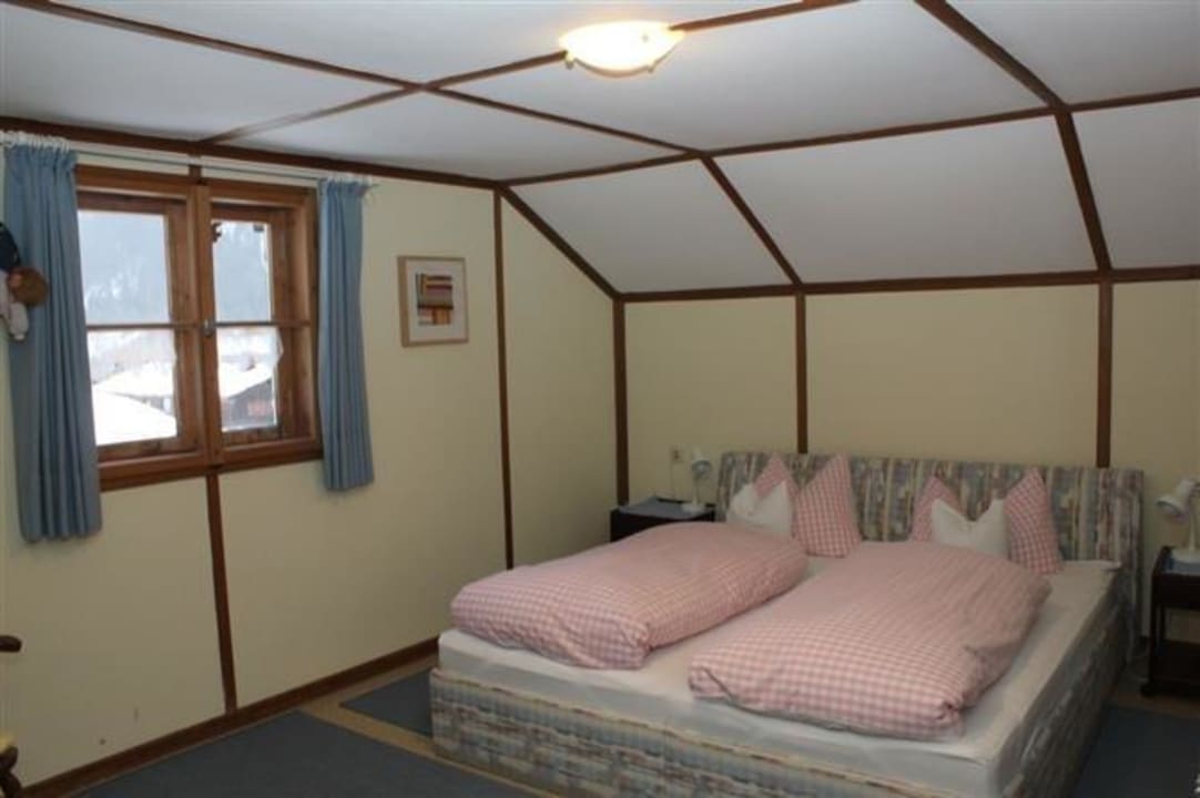 Schlafzimmer Ferienhaus Blockhäusle