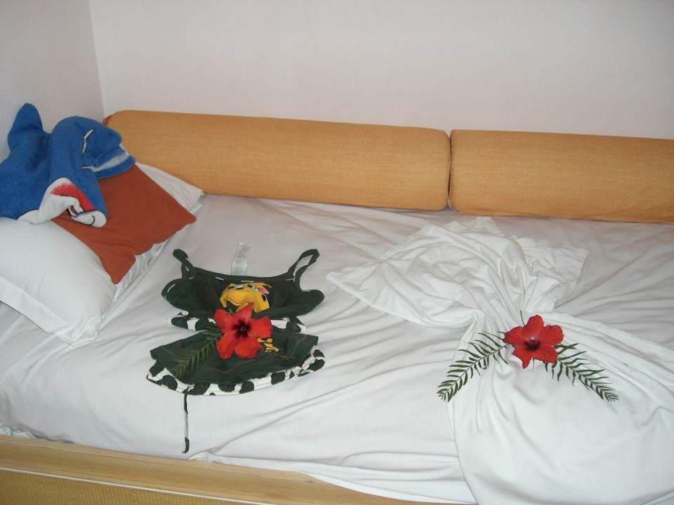 So wurden die Betten jeden Tag gemacht Hammamet Garden Resort & Spa