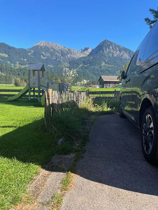 Ausblick Sonnenbichl Hotel am Rotfischbach