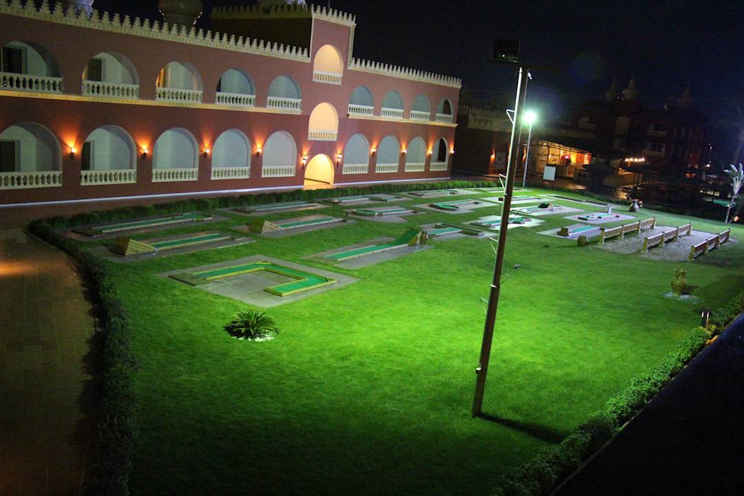 Blick vom Zimmer Pickalbatros Alf Leila Wa Leila Resort - Neverland Hurghada