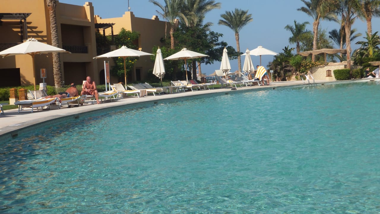 Der ruhige Pool ohne Animation Stella Beach Resort & Spa Makadi Bay