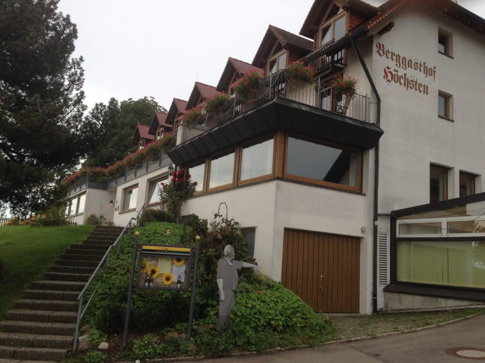 Aussenansicht Berggasthof Hotel Höchsten