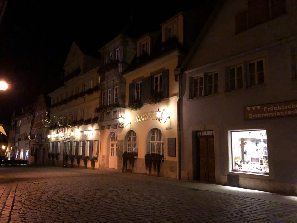 Außenansicht Hotel Goldener Hirsch Rothenburg