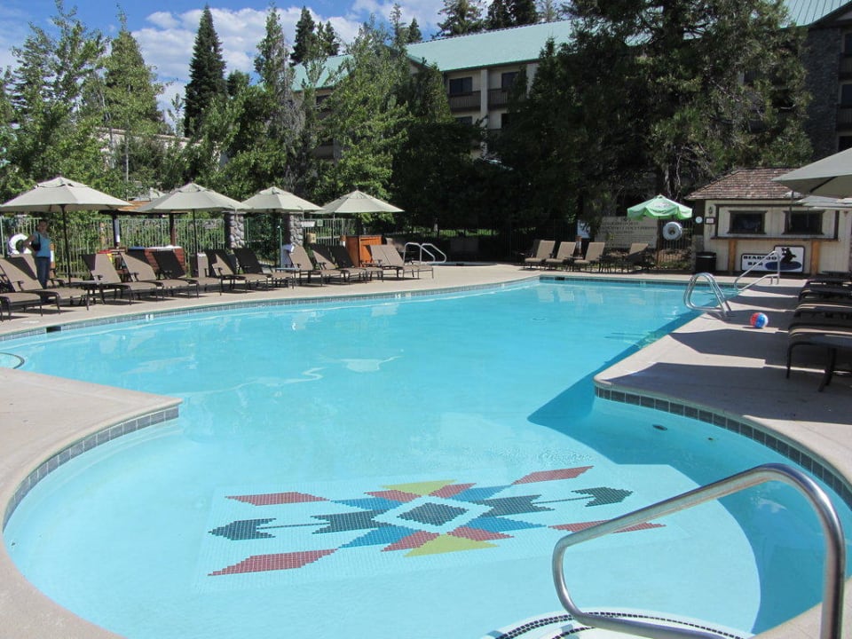 Außenpool der Tanya Lodge Hotel Tenaya Lodge at Yosemite