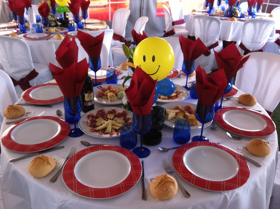 Montaje Restaurante en la Terraza Hotel el Cruce