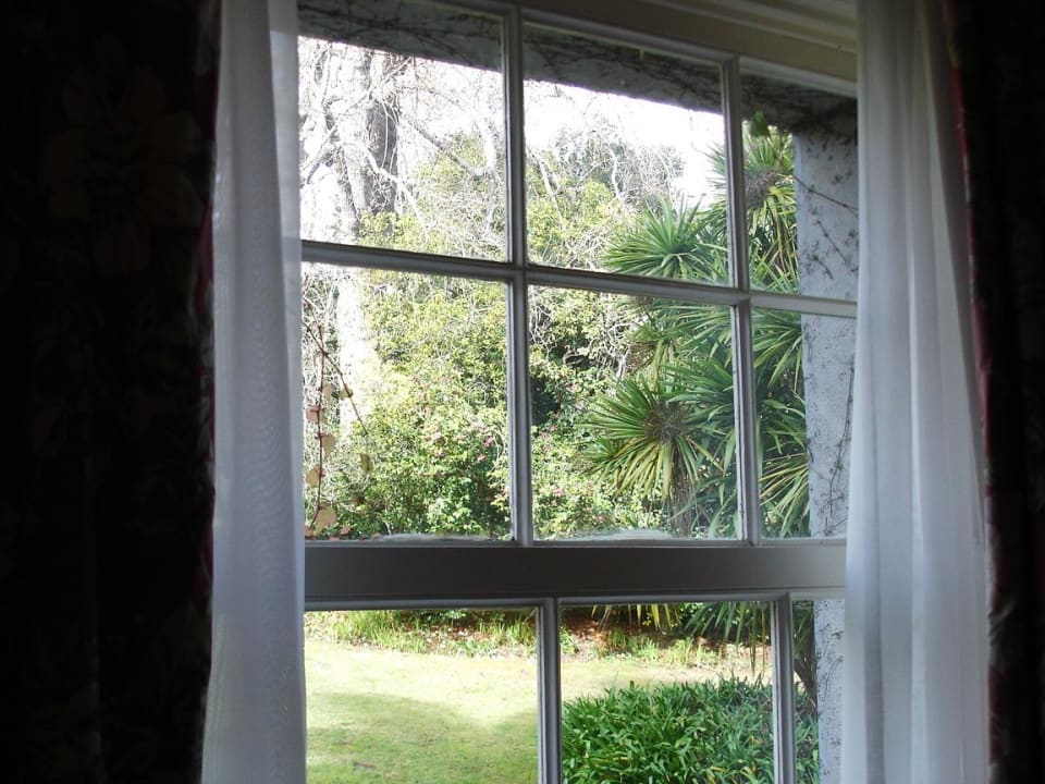 Blick von unserem Zimmer  Hotel Casa Velha do Palheiro