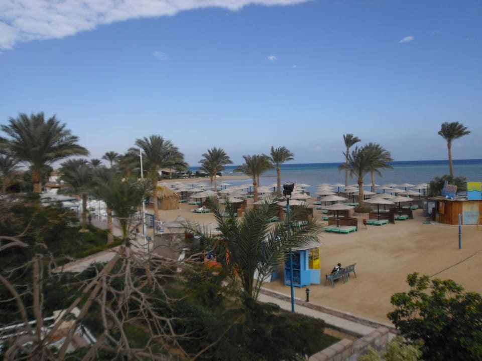 Blick zum Strand Golden Beach Resort