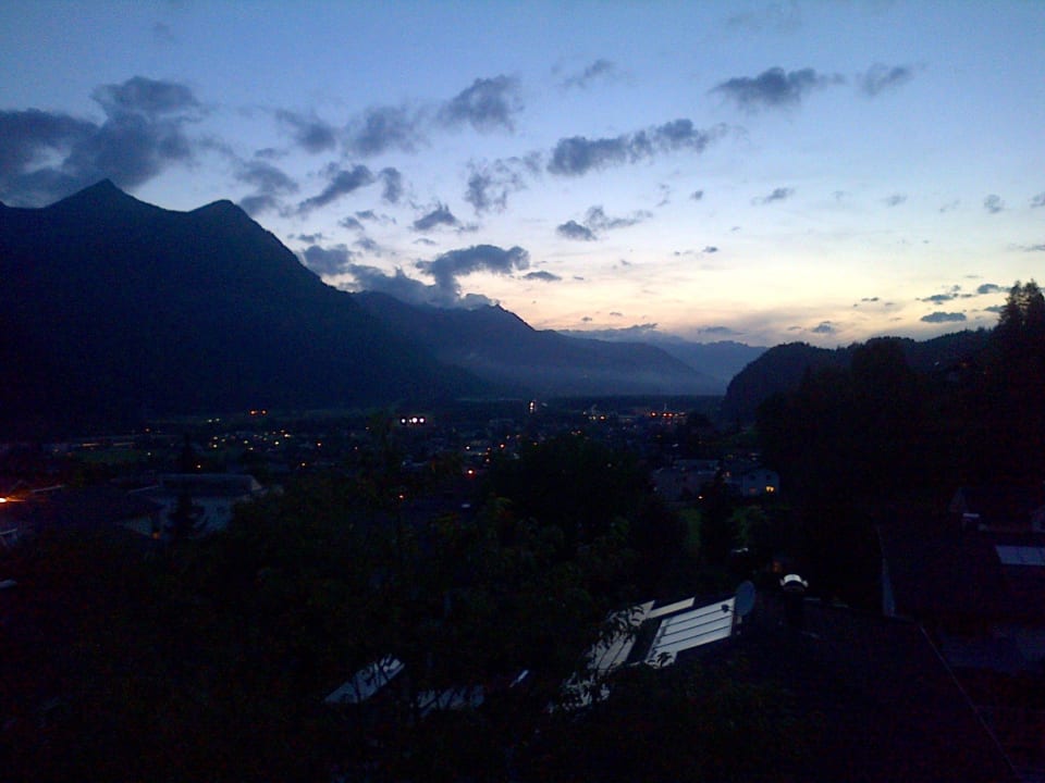 Vista dalla finestra della camera Hotel Daneu