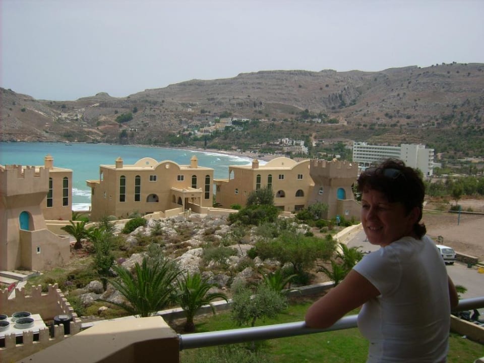 Blick von unserem Balkon Lindos Royal Resort