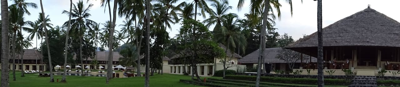 Übersichtliche Anlage Hotel Alila Manggis