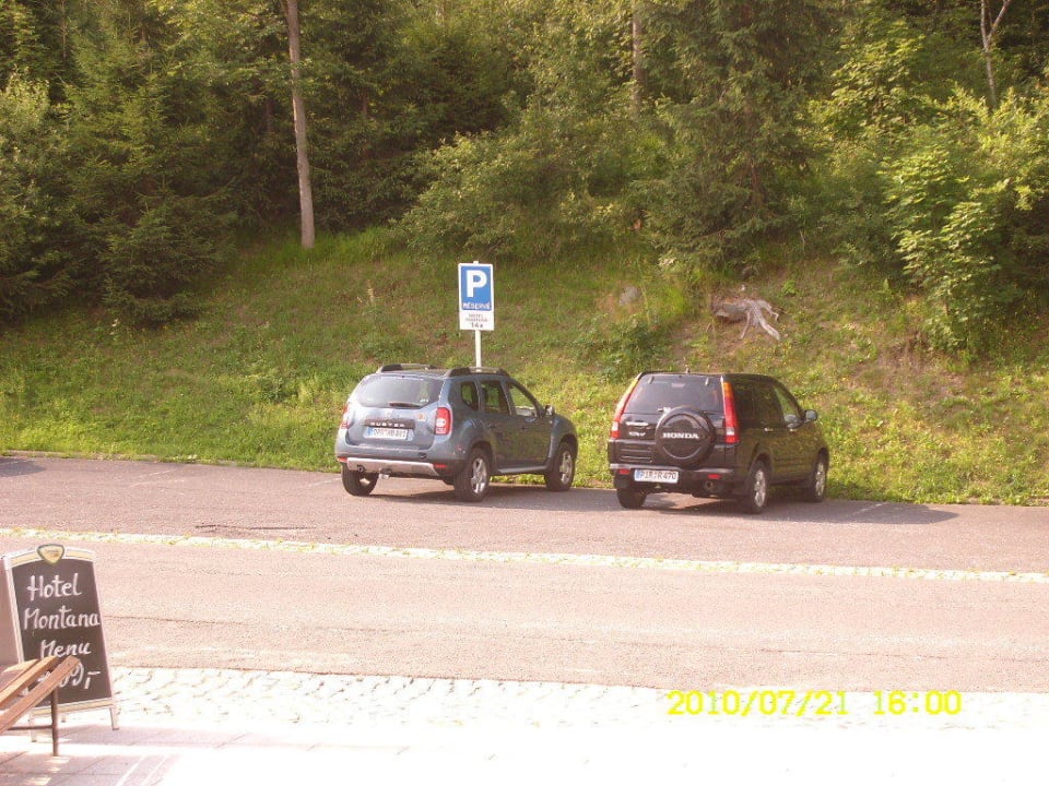 Parkplatz Hotel Montana