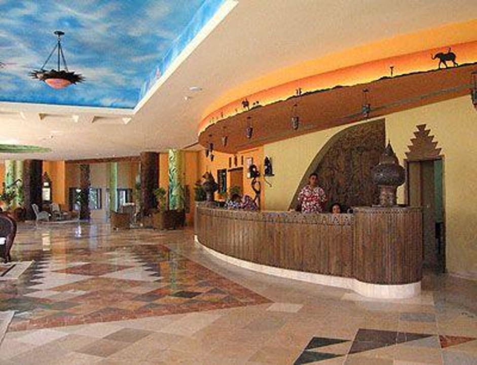 la reception african queen Hotel African Queen