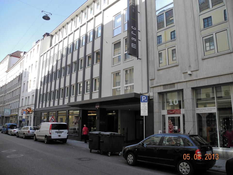 Das Äussere täuscht... Hotel marc münchen