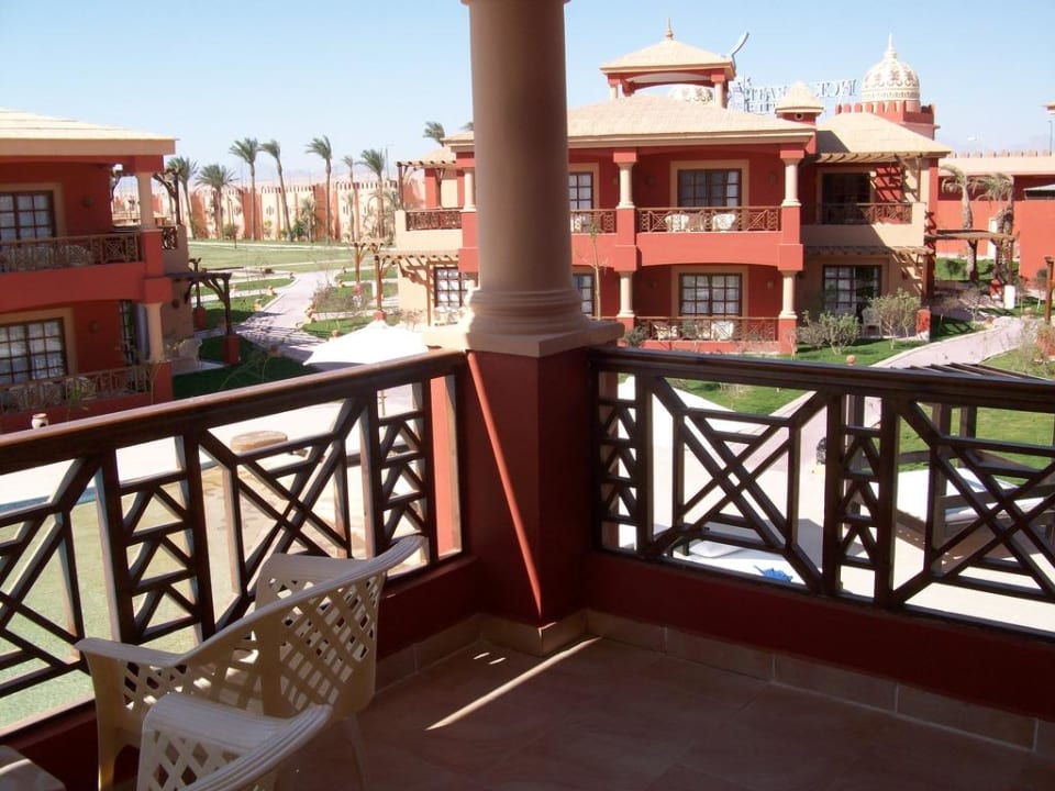 Ausblick von Zimmer 459 Pickalbatros Alf Leila Wa Leila Resort - Neverland Hurghada