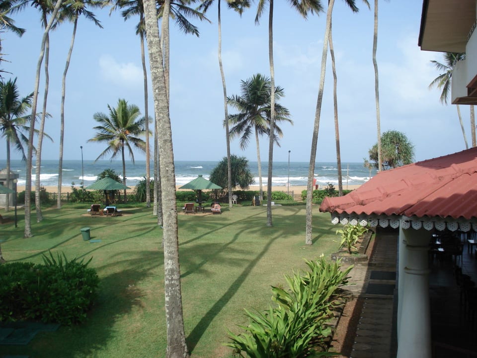 Blick vom Zimmer 201 Tangerine Beach Hotel