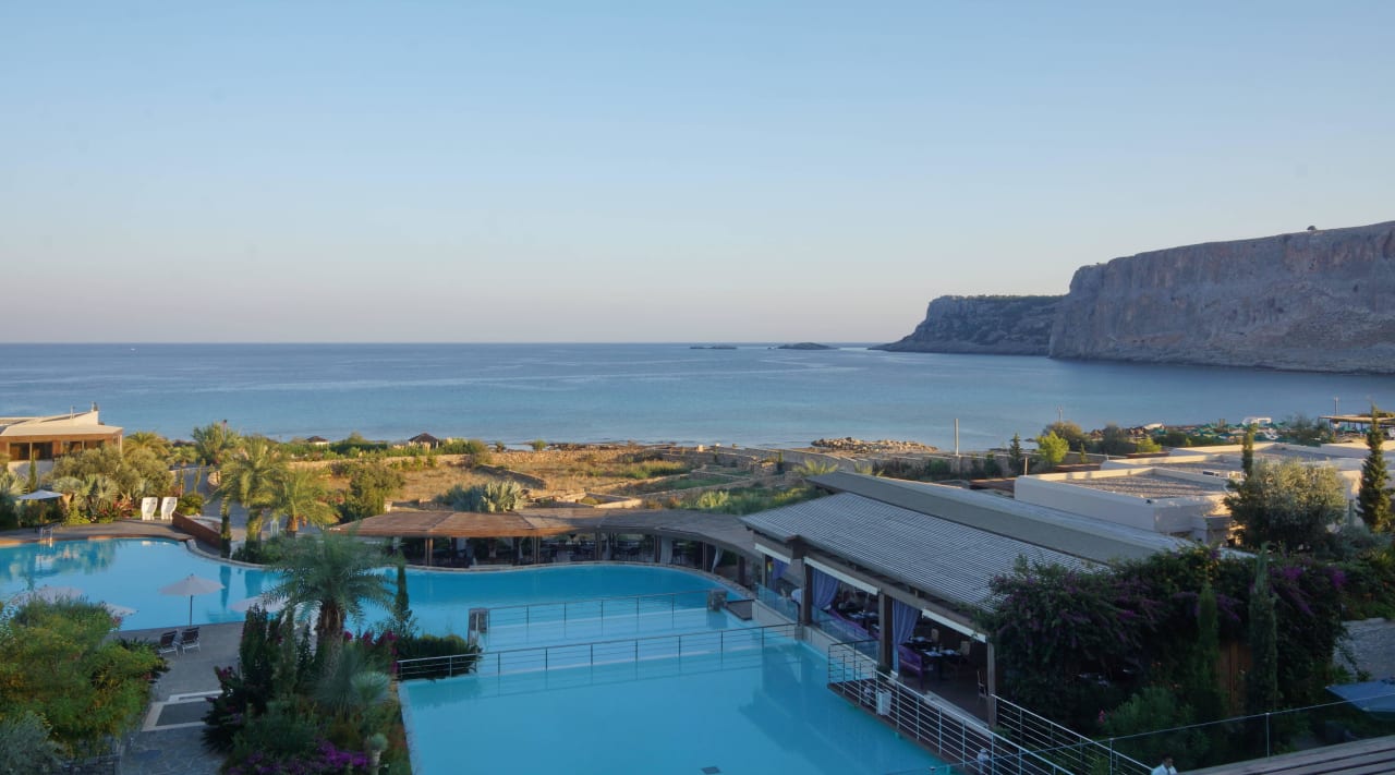 Vom DZ im 2. Stock Aquagrand Artistic Luxury Beach Resort - Adults only