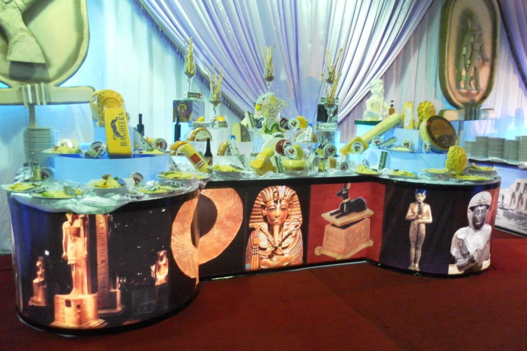 Buffet im Zelt Pickalbatros Dana Beach Resort - Hurghada
