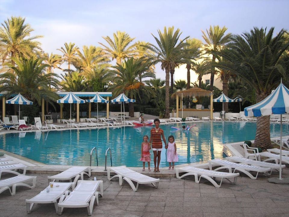 Basen Hotel Coralia Jawhara Palm Beach