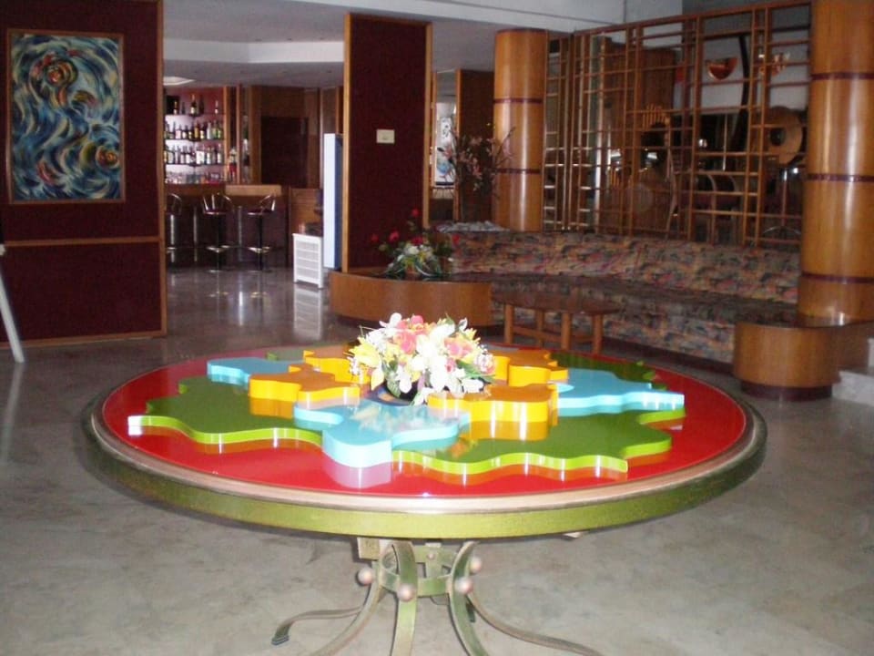 Lobby hotelu Belair Beach Hotel
