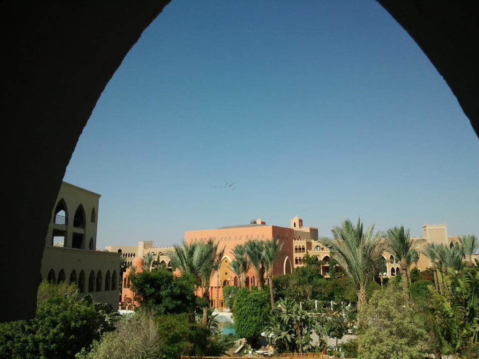 Blick vom Balkon Makadi Palace