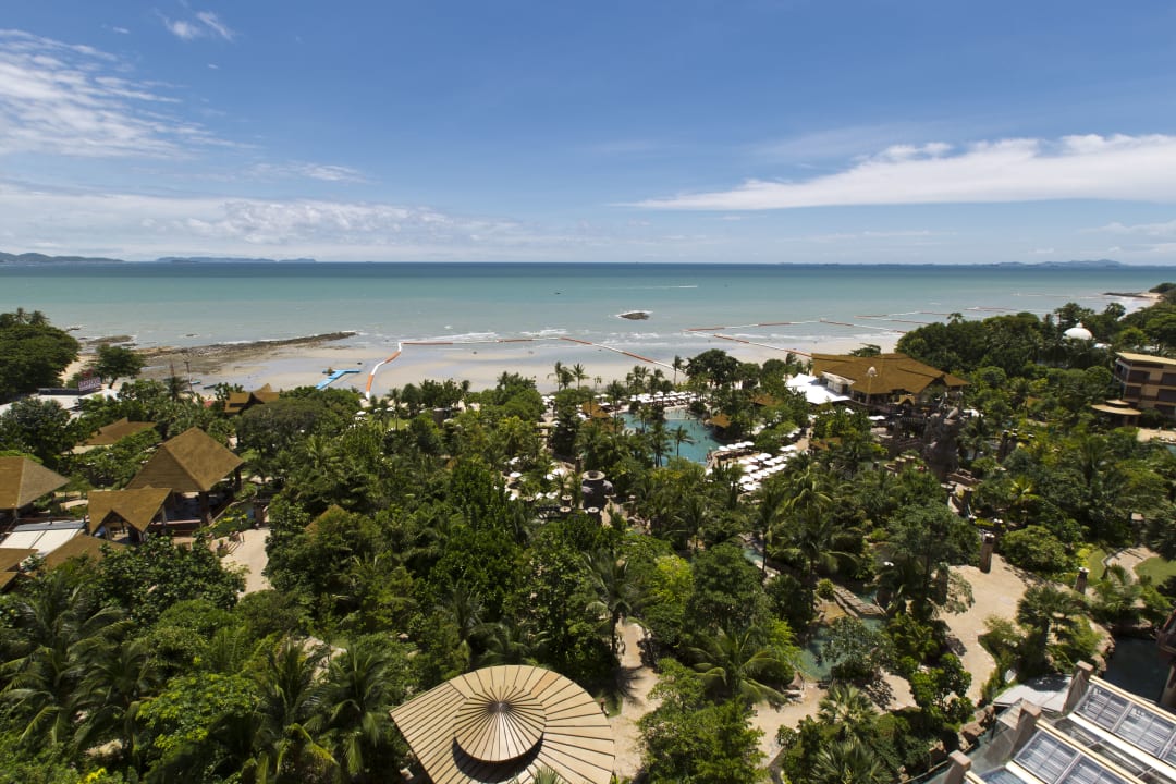 Ausblick Centara Grand Mirage Beach Resort Pattaya