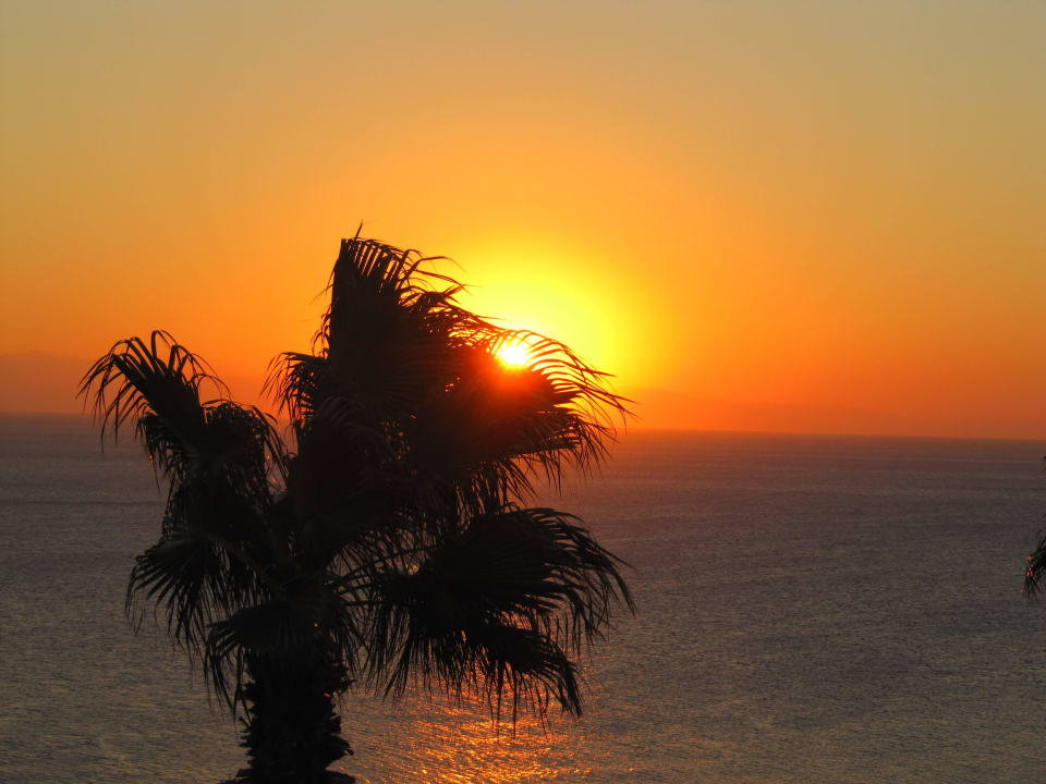 Sonnenaufgang am 17.9.2016 Hotel Kalithea Horizon Royal