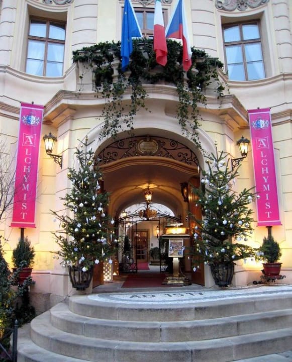 Entrance Residence Hotel Alchymist