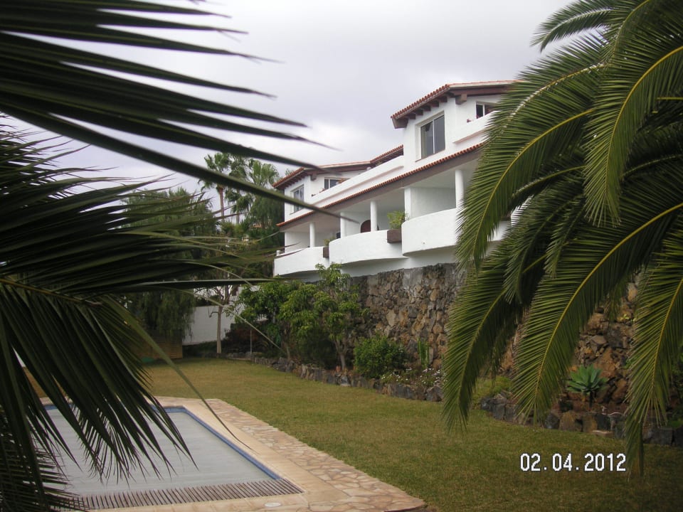 Blick vom Garten aus Residencial Rolando