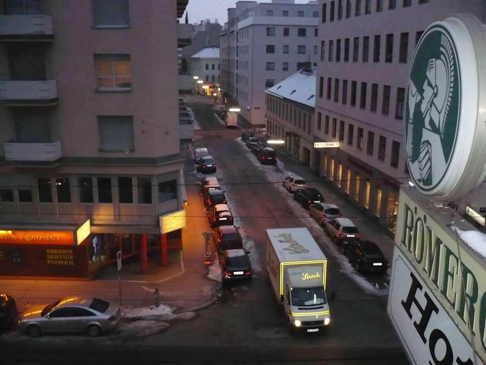 View from our room Hotel Birg-Cyrus