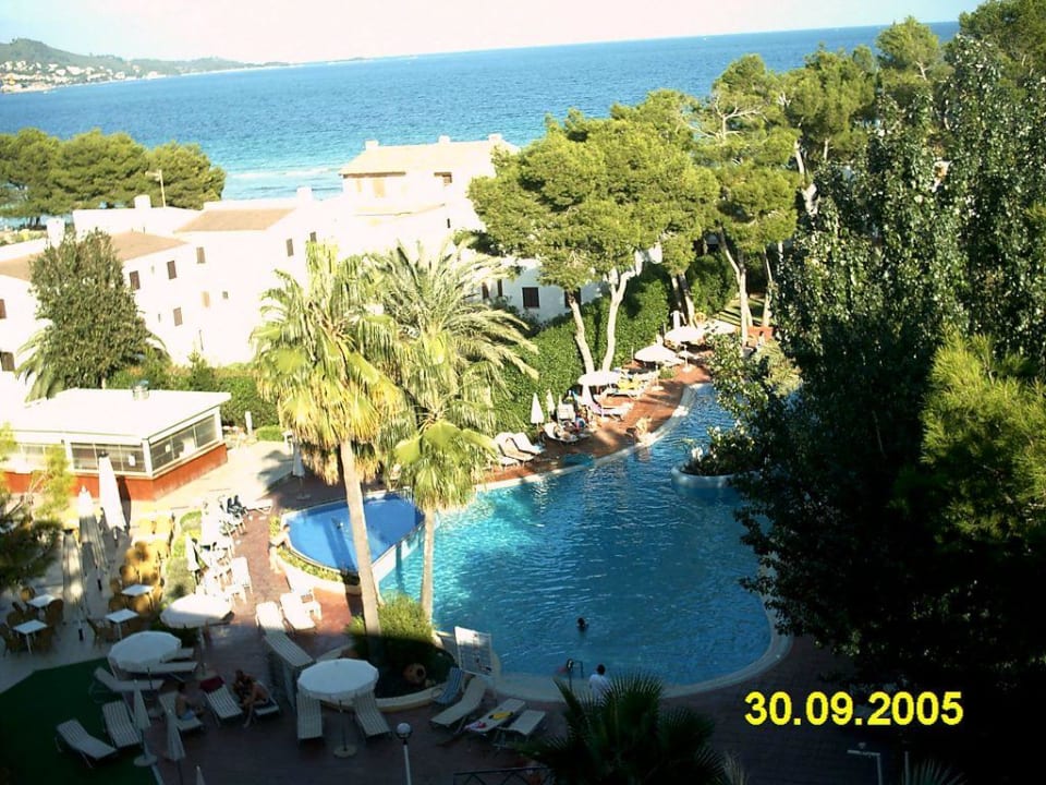 Garten mit Pool Aparthotel Ivory Playa